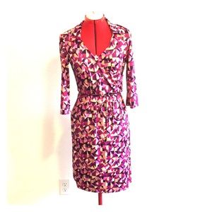wrap dress moda international size medium